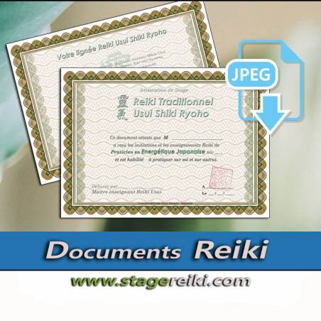 Attestation stage Reiki JPG Camel