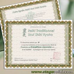 Attestation stage Reiki PDF Camel